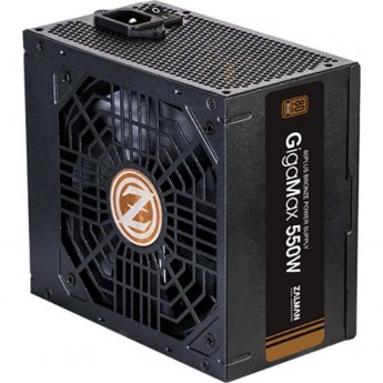 Блок питания ZALMAN ZM550-GVII, 550W, ATX12V V2.31, EPS, APFC, 12CM FAN, 80+ BRONZE, RETAIL