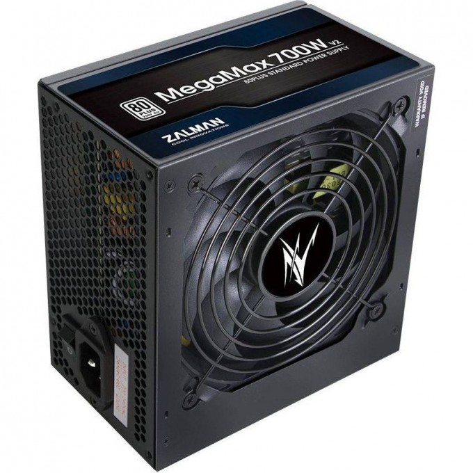 Блок питания ZALMAN , 700W, ATX12V V2.31, APFC, 12CM FAN, 80+ 230V EU, RETAIL ZM700-TXII (V2)