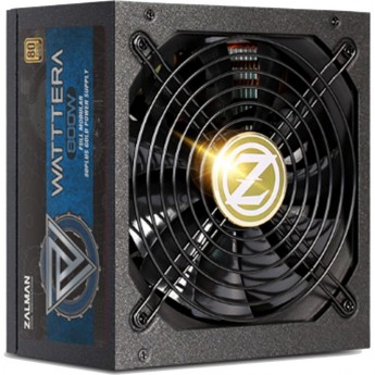 Блок питания ZALMAN ZM800-EBTII, 800W, ATX12V V2.3, EPS, APFC, 14CM FAN, 80+ GOLD, FULL MODULAR, RETAIL