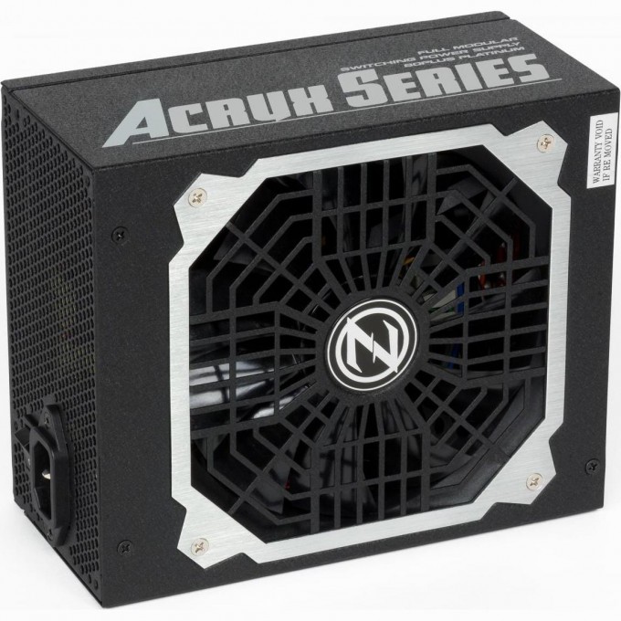 Блок питания ZALMAN , 850W, ATX12V V2.3, EPS, APFC, 13.5CM FAN, 80+ PLATINUM, FULL MODULAR, RETAIL ZM850-ARX