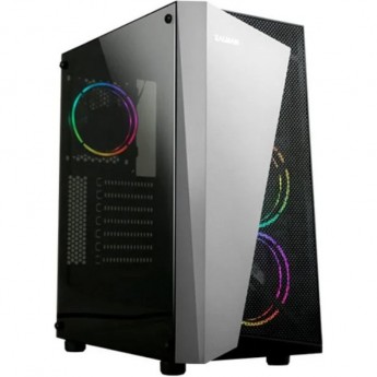 Корпус ATX ZALMAN S4 Plus, Midi-Tower, без БП, черный