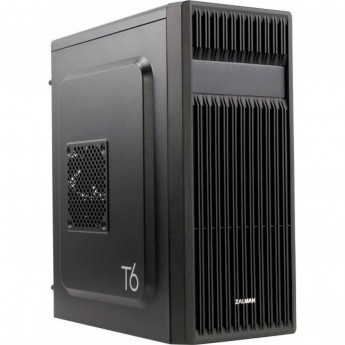 Корпус ZALMAN T6, ATX, BLACK, 1X5.25", 2X3.5", 2X2.5", 2XUSB2.0, 1XUSB3.0, REAR 1X120MM