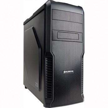 Корпус ZALMAN Z3, ATX, BLACK, 2X5.25", 5X3.5", 1X2.5", 2XUSB2.0, 1XUSB3.0, FRONT 1X120MM, REAR 1X120MM, TOP 1X120MM