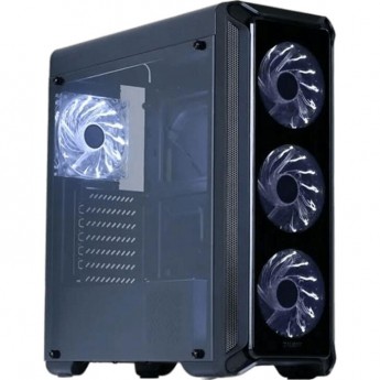 Корпус ZALMAN I3 EDGE, ATX, BLACK, FRONT ACRYL, WINDOW, 2X3.5", 3X2.5", 2XUSB2.0, 1XUSB3.0, FAN CONTROLLER, FRONT 3X120MM, REAR 1X120MM