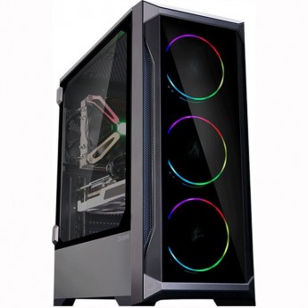 Корпус ZALMAN Z8 TG, ATX, BLACK, FRONT TG, WINDOW, 2XCOMBO (3.5" OR 2.5"), 4X2.5", 1XUSB2.0, 2XUSB3.0, FRONT 3X120MM ARGB, REAR 1X120MM