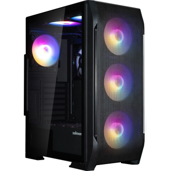 Корпус ZALMAN N7 PLUS V2 черный без БП ATX 6x120mm 2xUSB2.0 1xUSB3.0 audio bott PSU