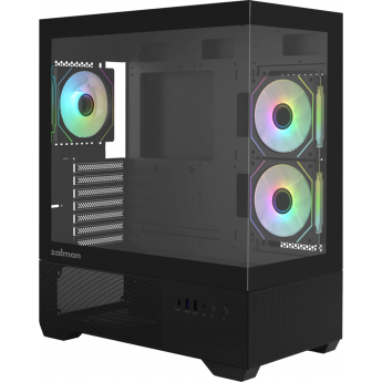 Корпус ZALMAN CHRONIX V2 черный без БП ATX 6x120mm 2x140mm 1xUSB2.0 1xUSB3.0 audio bott PSU