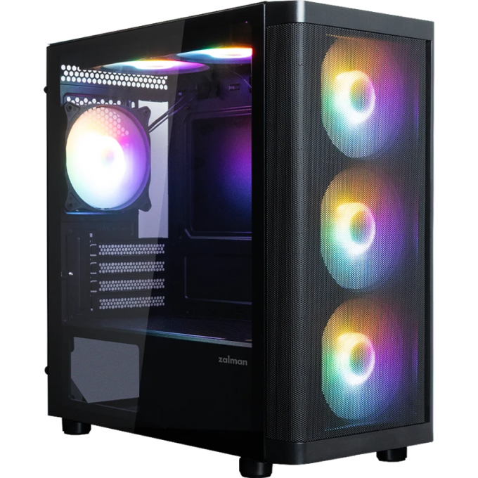 Корпус ZALMAN M4 SE черный без БП mATX 6x120mm 2xUSB2.0 1xUSB3.0 audio bott PSU M4 SE BLACK