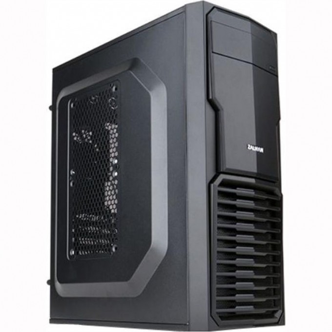 Корпус ZALMAN , MATX, BLACK, 1X5.25", 2X3.5", 3X2.5", 1XUSB2.0, 1XUSB3.0, REAR 1X92(80)MM ZM-T4