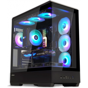 Корпус ZALMAN P50 черный без БП ATX 10x120mm 4x140mm 2xUSB3.0 audio bott PSU