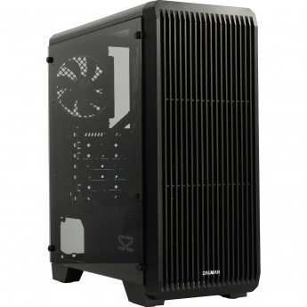 Корпус ZALMAN S2 TG черный без БП ATX 5x120mm 2xUSB2.0 1xUSB3.0 audio bott PSU