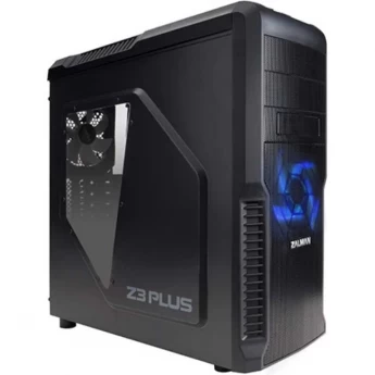 Корпус ZALMAN Z3 PLUS без БП ATX 1x80mm 1x92mm 2x120mm 2xUSB2.0 1xUSB3.0 audio bott PSU черный