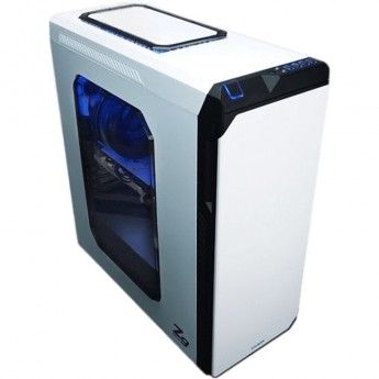 Корпус ZALMAN Z9 NEO PLUS, ATX, WHITE, WINDOW, 2X5.25", 4X3.5", 6X2.5", 2XUSB2.0, 2XUSB3.0, FRONT 2X120MM, REAR 1X120MM, TOP 2X120MM