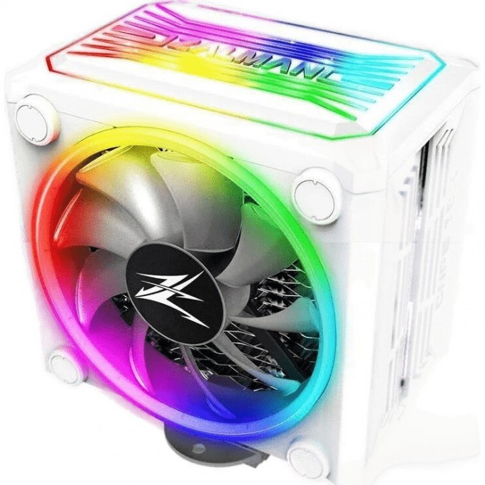 Кулер для процессора ZALMAN , 120MM RGB FAN, 4 HEAT PIPES, 4-PIN PWM, 1350-2700 RPM, 20-32DBA, LONG LIFE BEARING, FULL SOCKET SUPPORT CNPS16X WHITE