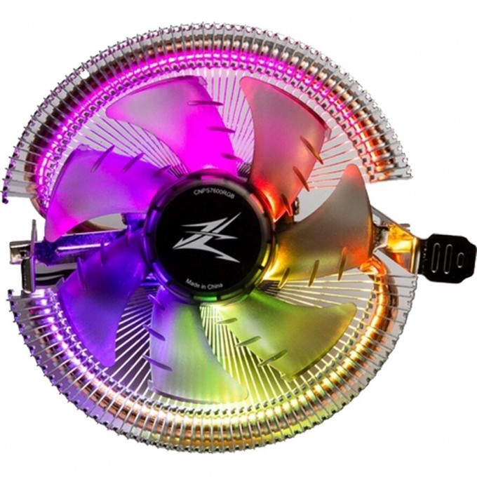 Кулер для процессора ZALMAN , 92MM RGB FAN, 1 HEAT PIPE, 4-PIN PWM, 800-2000 RPM, 32DBA MAX, HYDRAULIC BEARING, FULL SOCKET SUPPORT CNPS7600 RGB