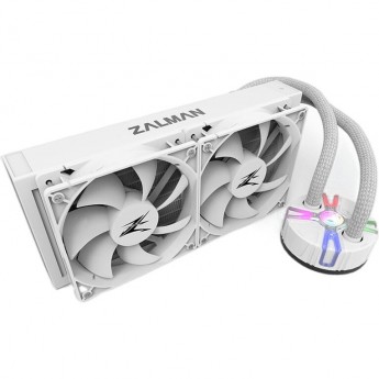 Система водяного охлаждения ZALMAN CPU LIQUID COOLER 240MM, WHITE