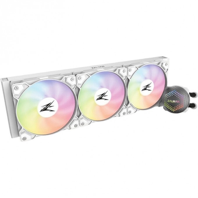 Система водяного охлаждения ZALMAN CPU LIQUID COOLER 360MM, WH ALPHA 36 WHITE