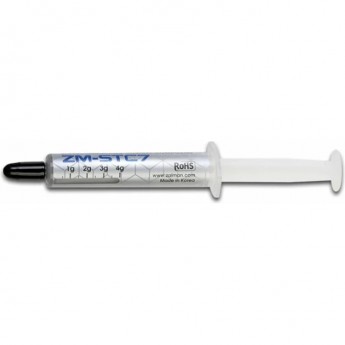 Термопаста ZALMAN ZM-STC7 SUPERCONDUCTING THERMAL COMPOUND, THERMAL CONDUCTIVITY 7.2W/M-K, VISCOSITY 220PA.S